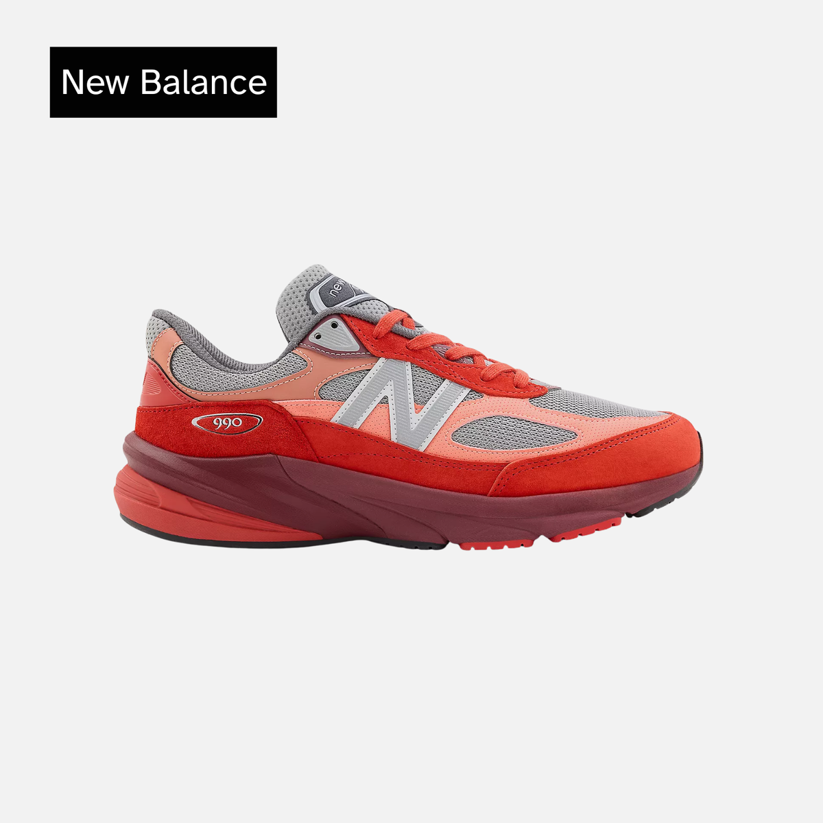 Teddy Santis x New Balance  990v6 Made in USA Community Pack - Red