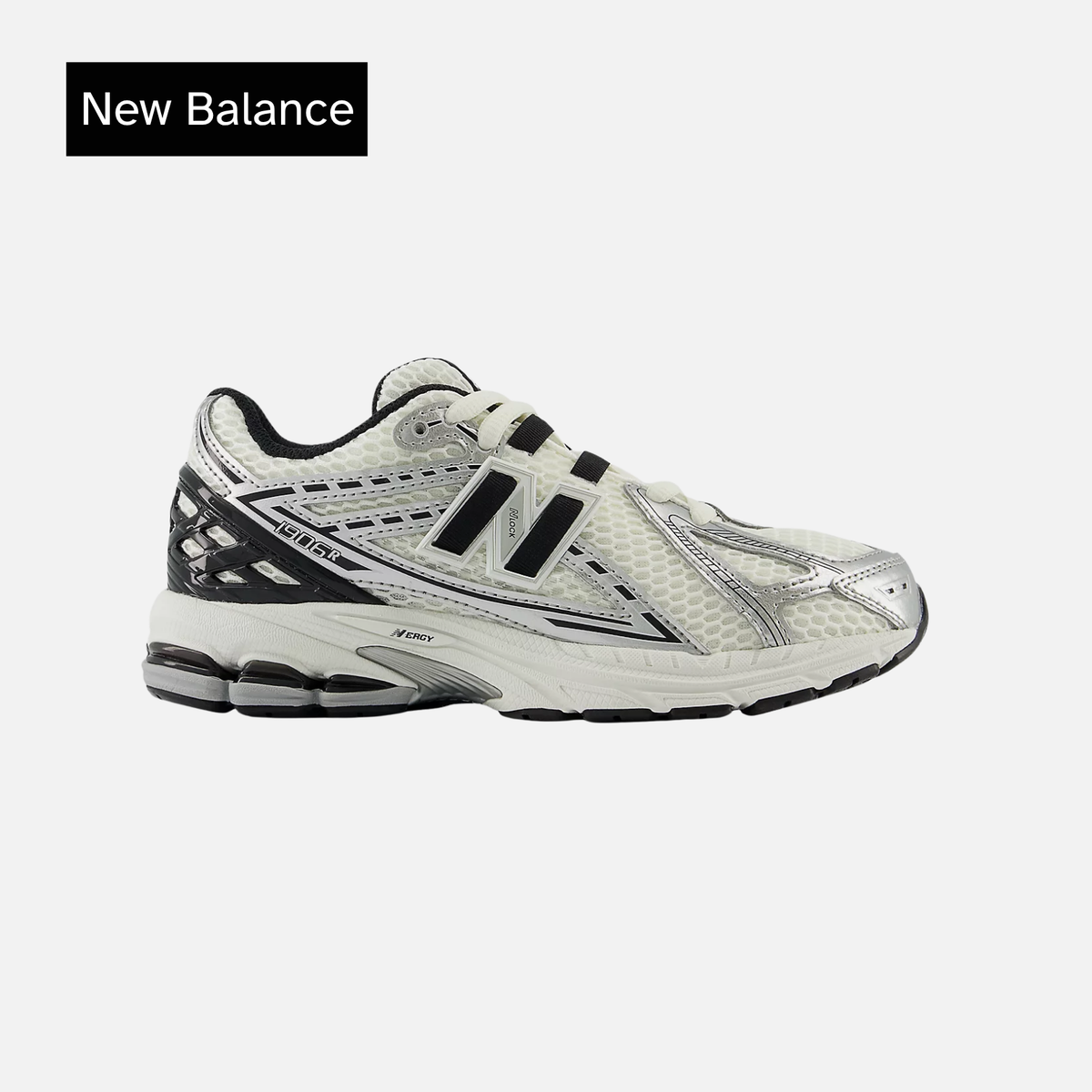 New Balance 1906R Big Kid Silver Metallic Black