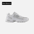 New Balance 530 White Silver Metallic Polka Dots