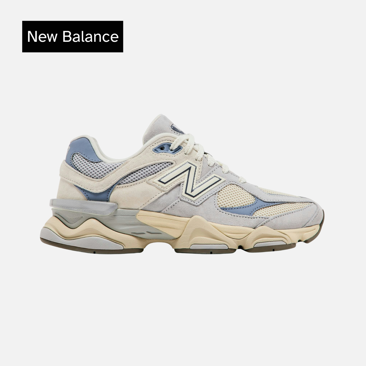 New Balance 9060 Pearl Grey Linen