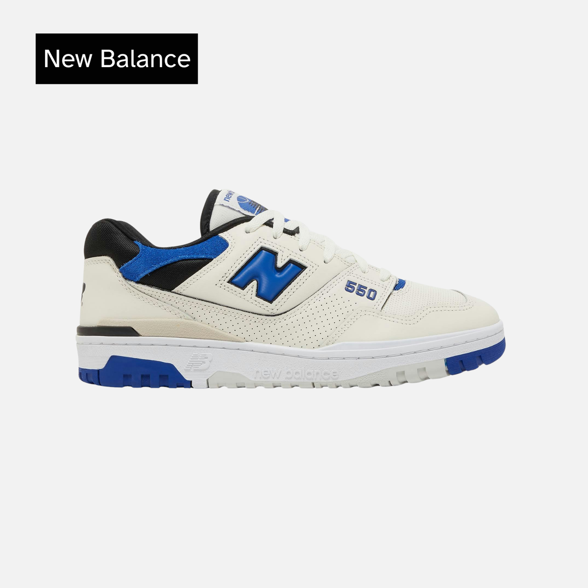 New Balance 550 Sea Salt Team Royal