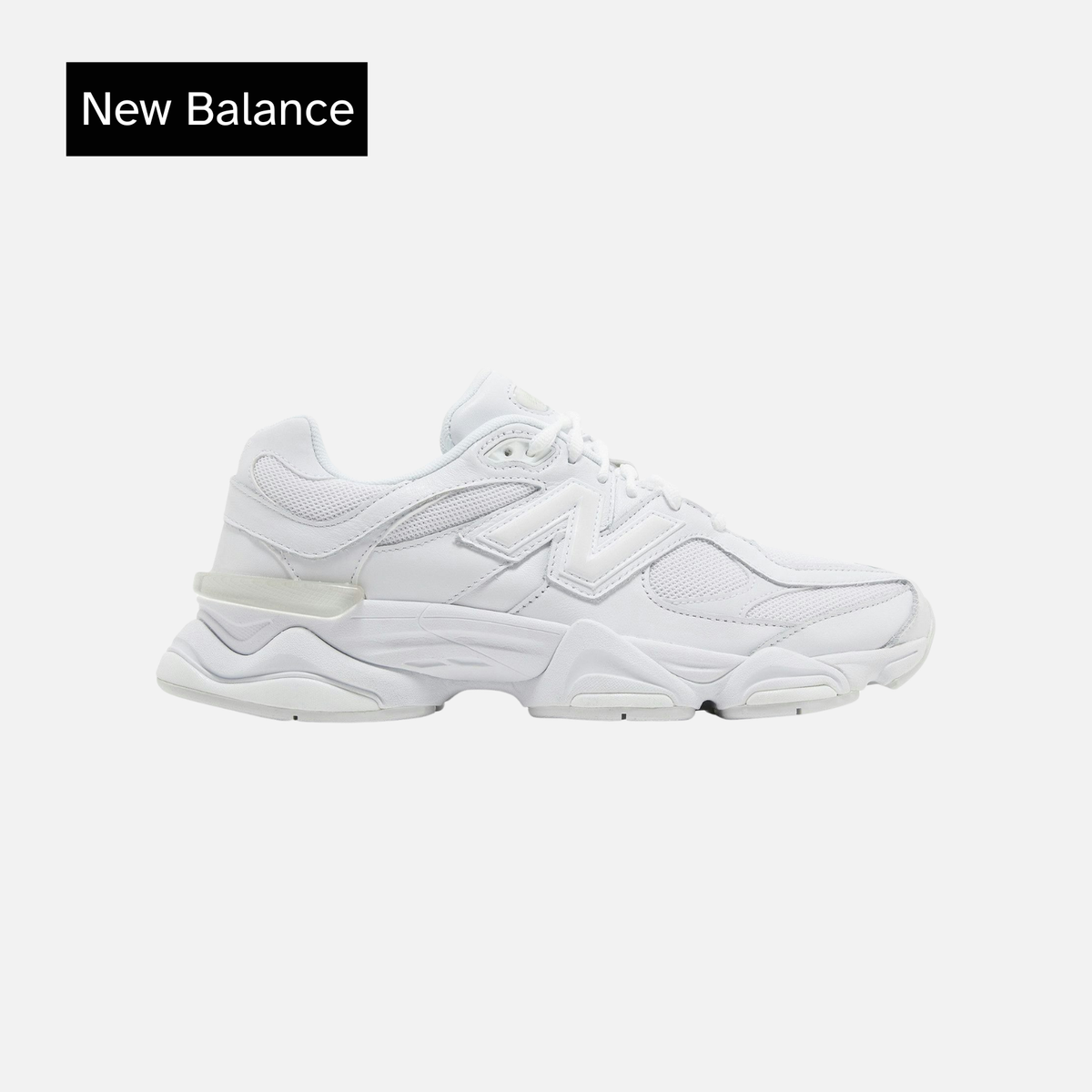 New Balance 9060 Triple White