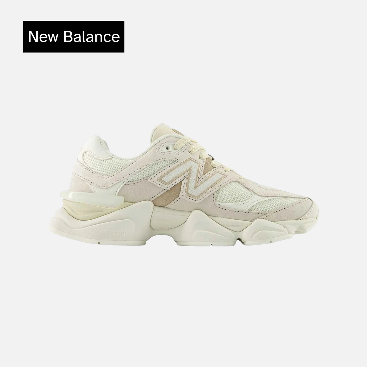 New Balance 9060 White Beige