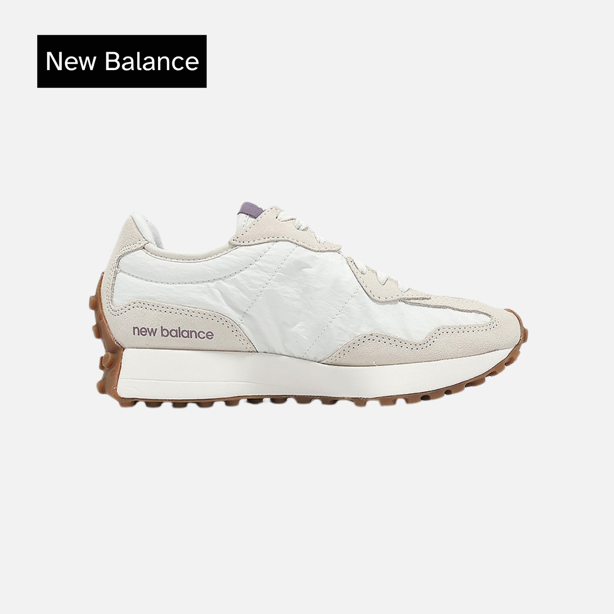 New Balance Wmns 327 Linen Dark Ice Wine