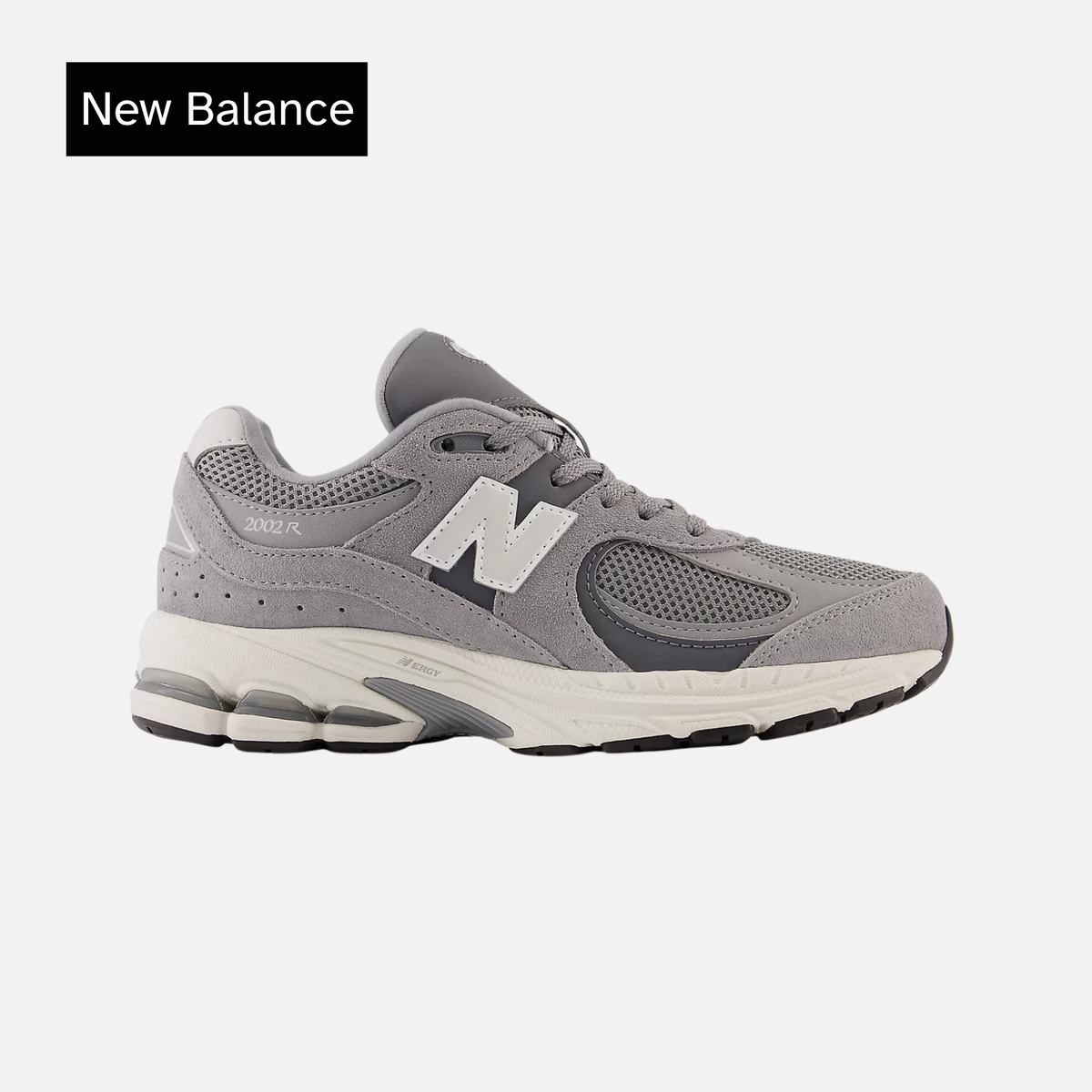 New Balance 2002R Big Kid Steel Lead