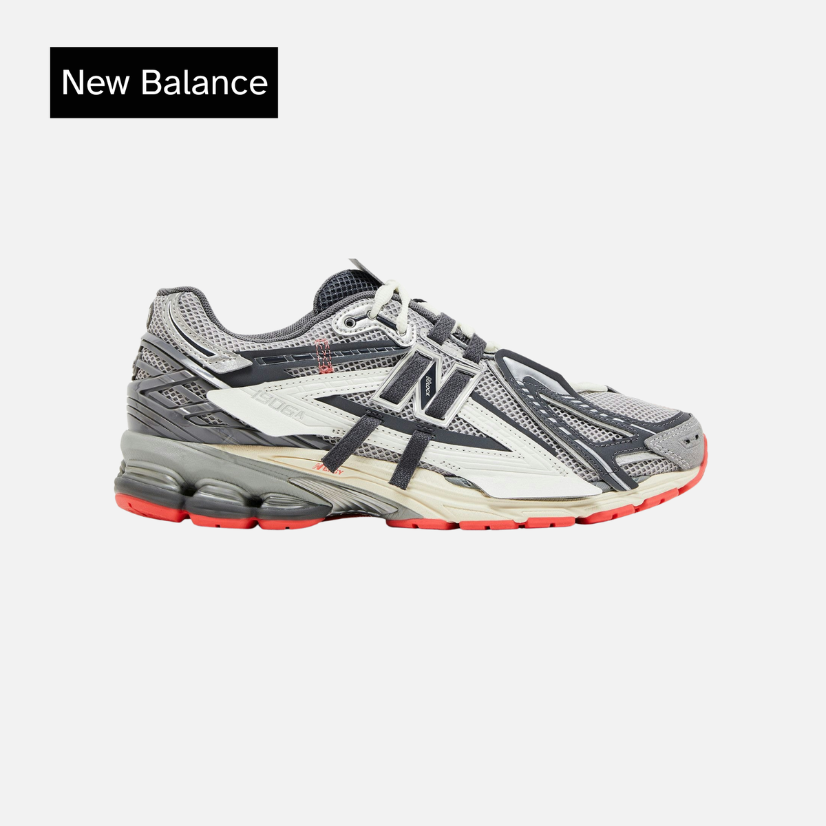 New Balance 1906A Slate Grey Raincloud Drift Red