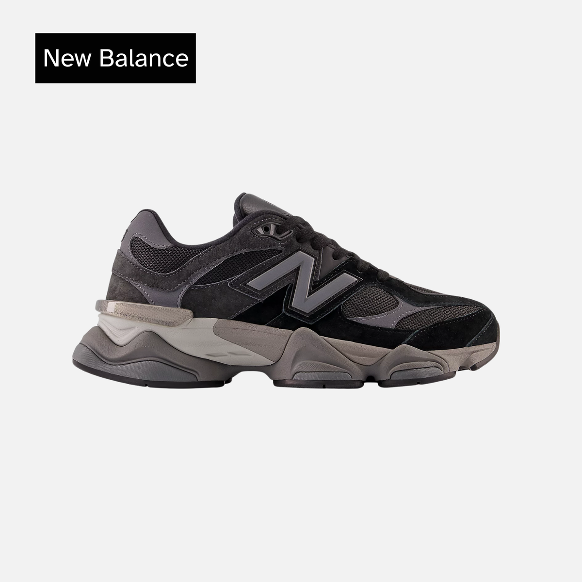 New Balance 9060 Black Castlerock Grey