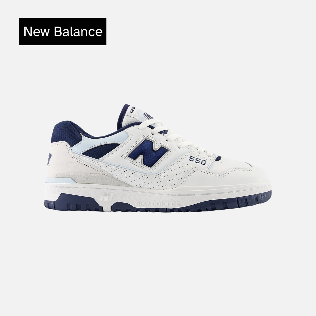 New Balance 550 White Quarry Blue