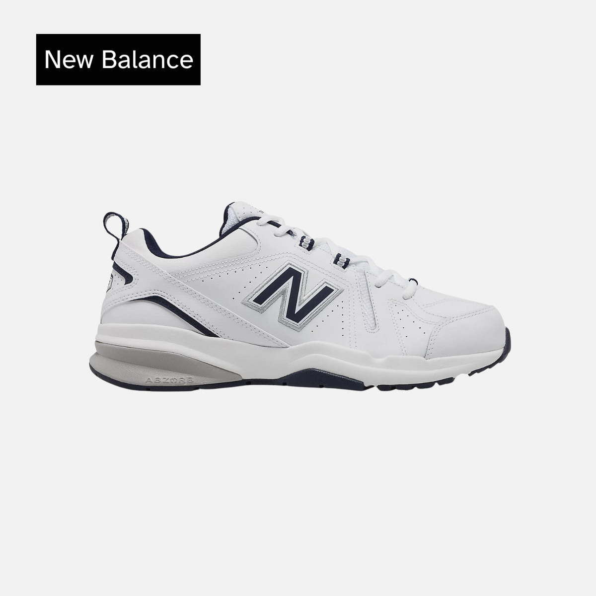 New Balance 608v5 White Navy