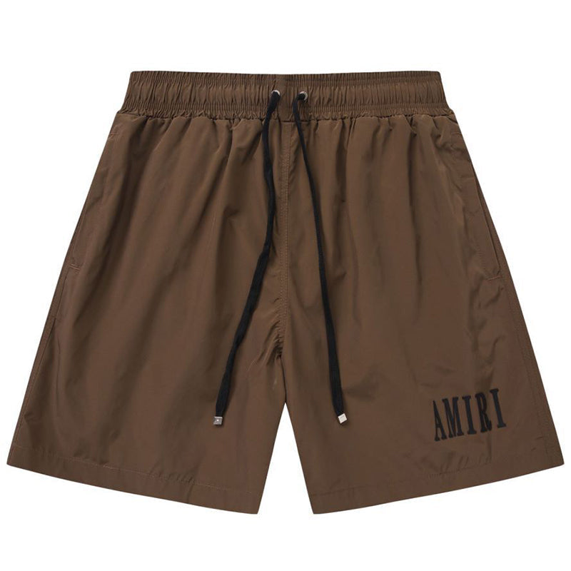 AMRI Logo-print Swim Shorts