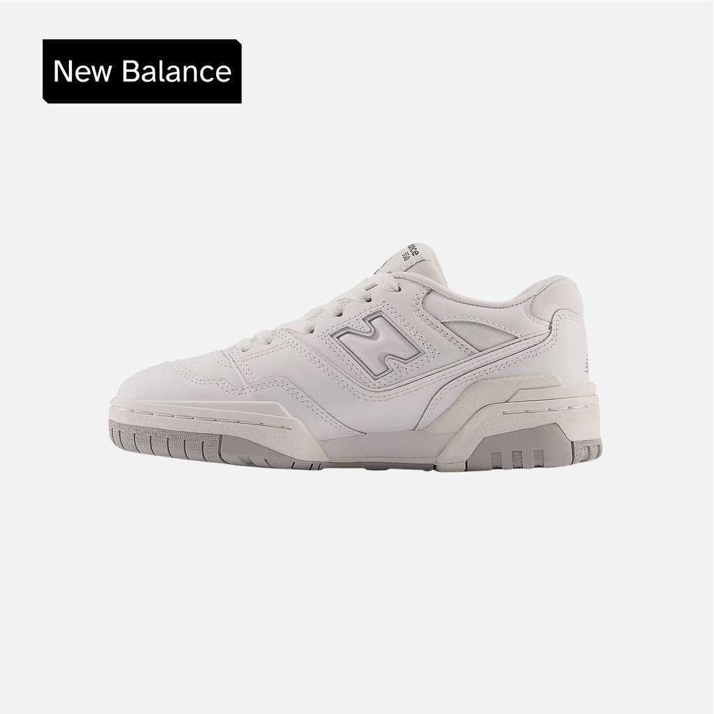 New Balance 550 Big Kid White Grey