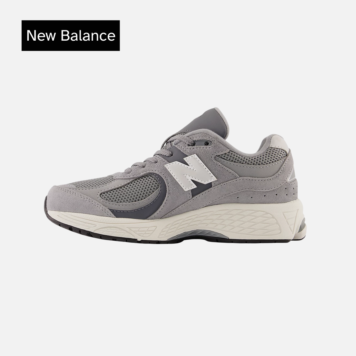 New Balance 2002R Big Kid Steel Lead
