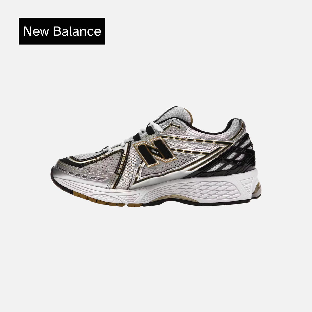 New Balance 1906R Metallic Silver Metallic Gold