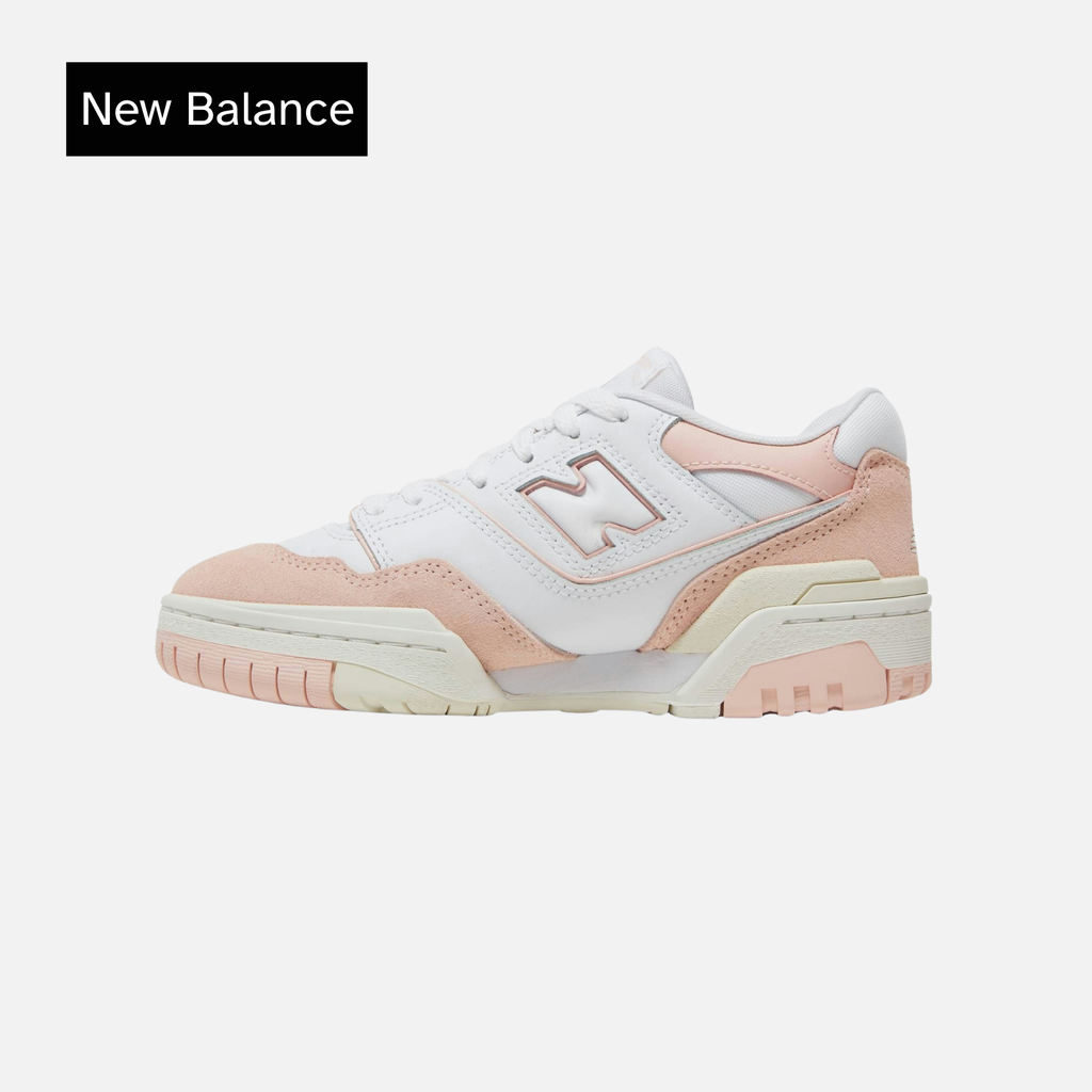 New Balance 550 Big Kid Pink Sand White