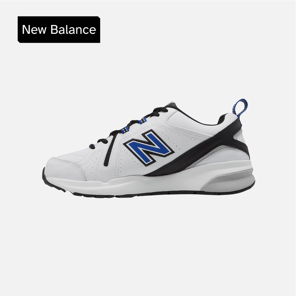 New Balance 608v5 White Team Royal