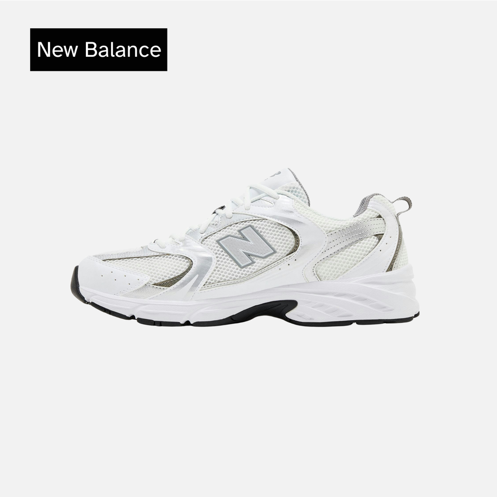 New Balance 530 White Metallic Silver