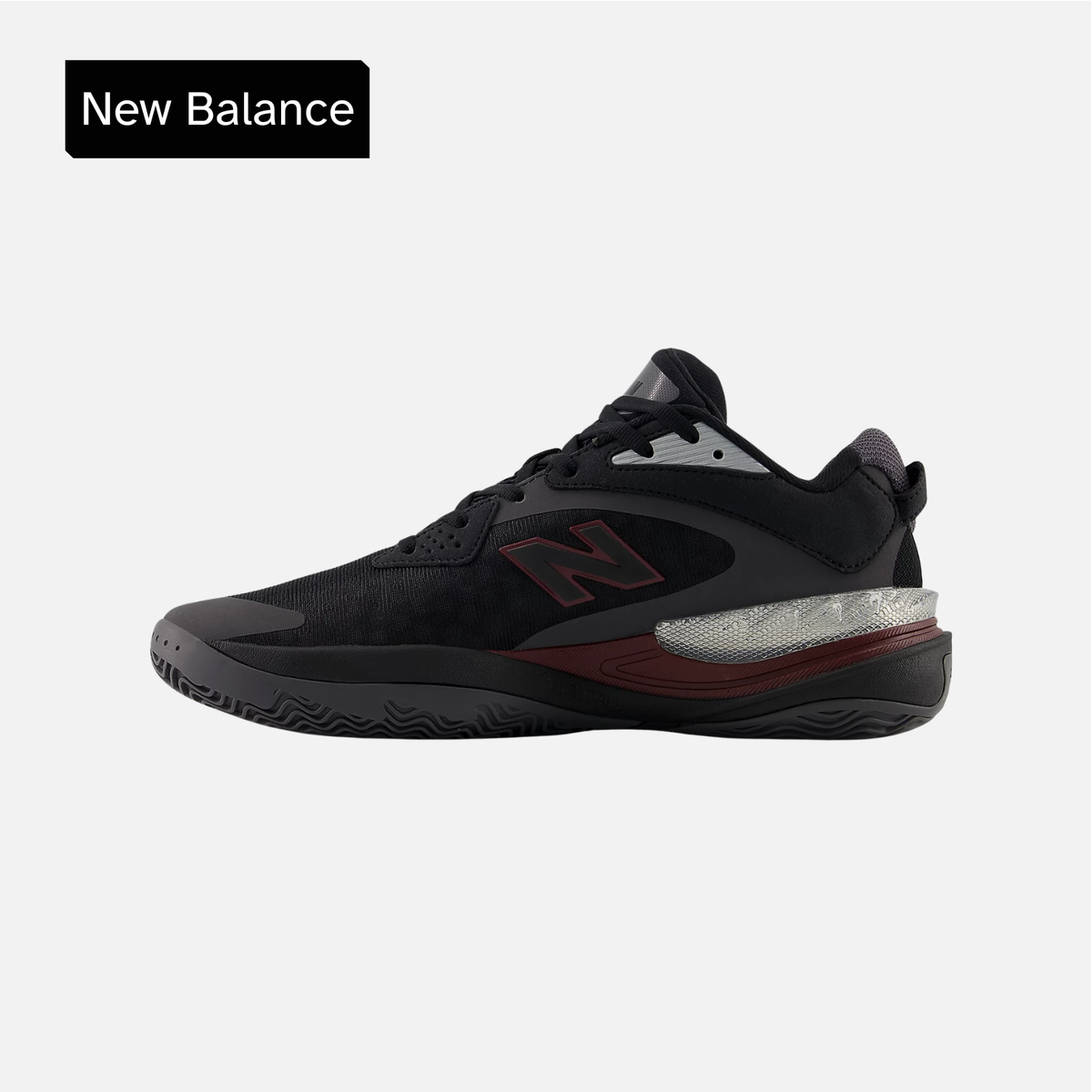 New Balance Hesi Low v2 Black Crimson