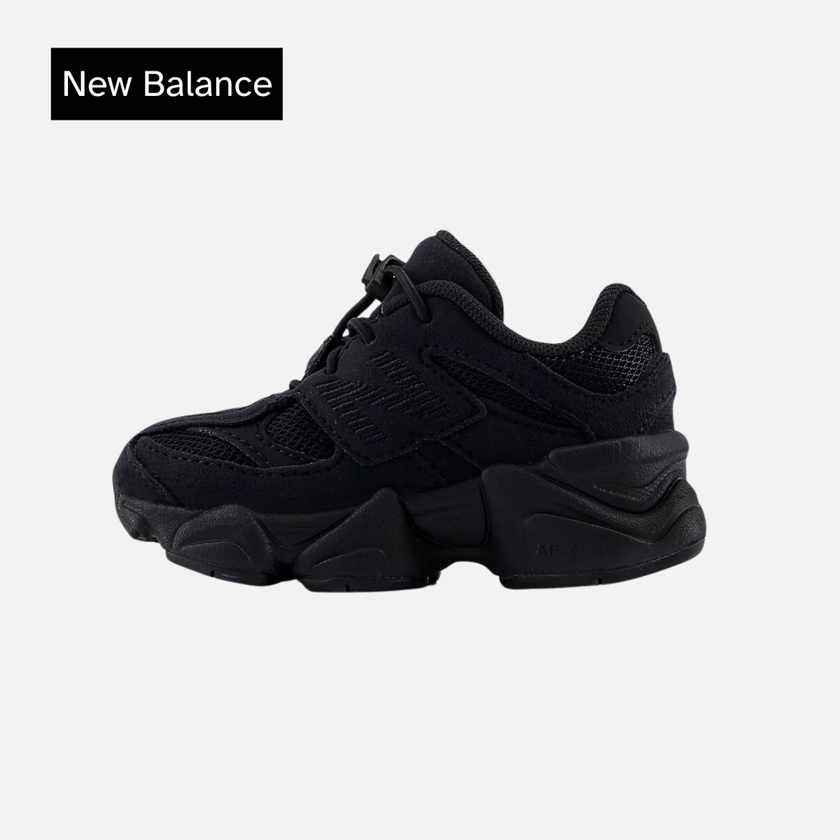 New Balance 9060 Toddler Triple Black Suede