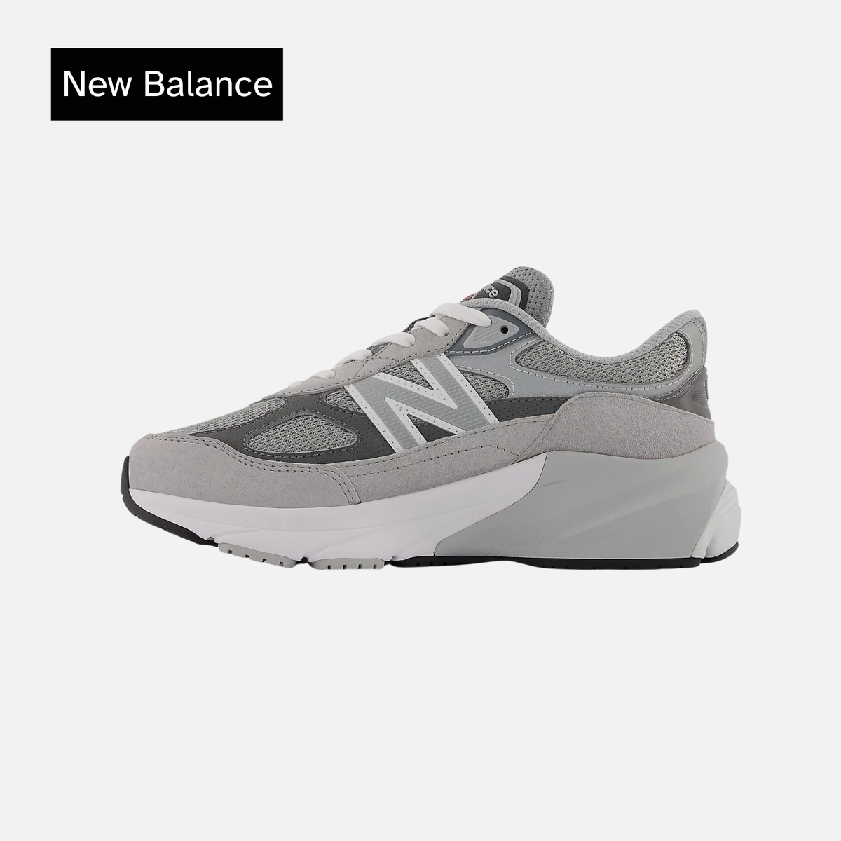 New Balance 990v6 Big Kid Castlerock