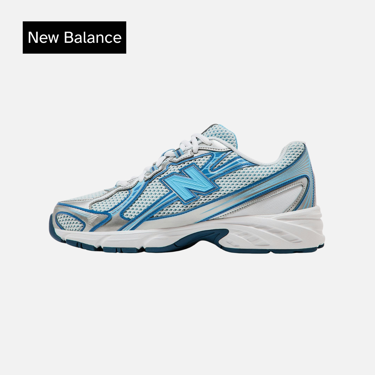 New Balance 740 Blue Agate White