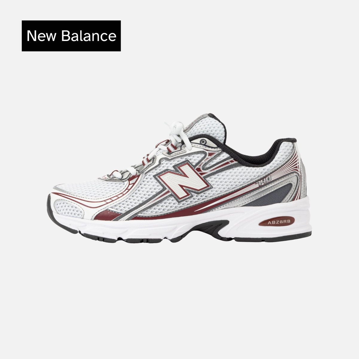 New Balance 740v2 Mercury Red Castlerock