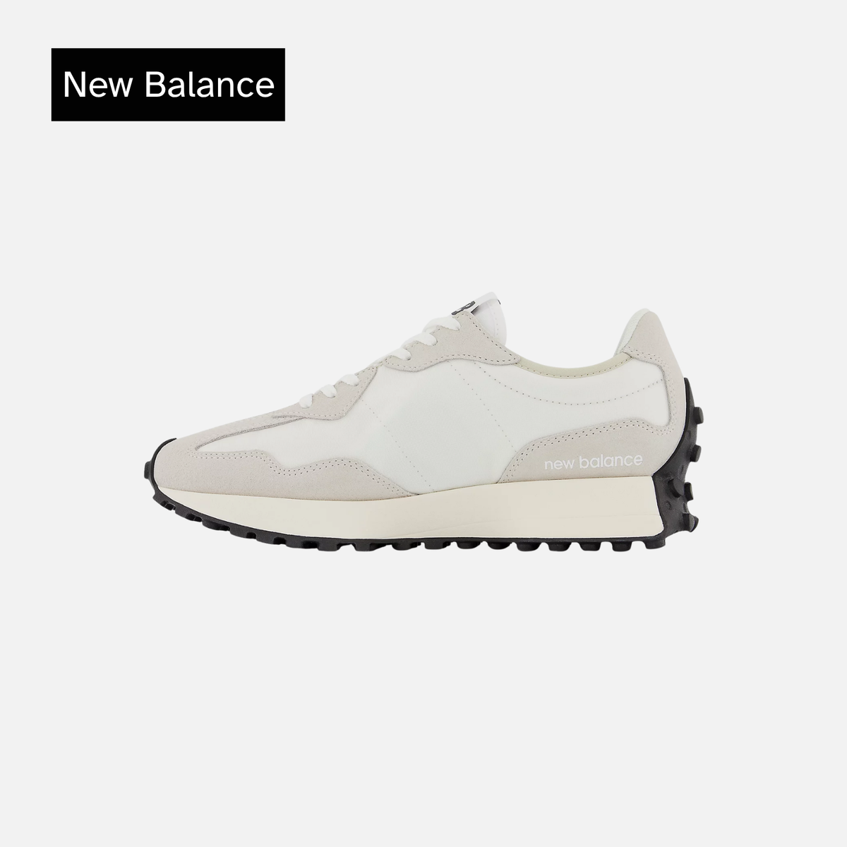 New Balance Wmns 327 Sea Salt Black