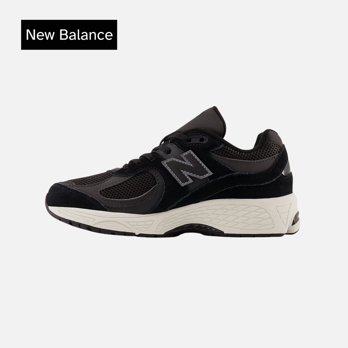 New Balance 2002R Big Kid Black Phantom
