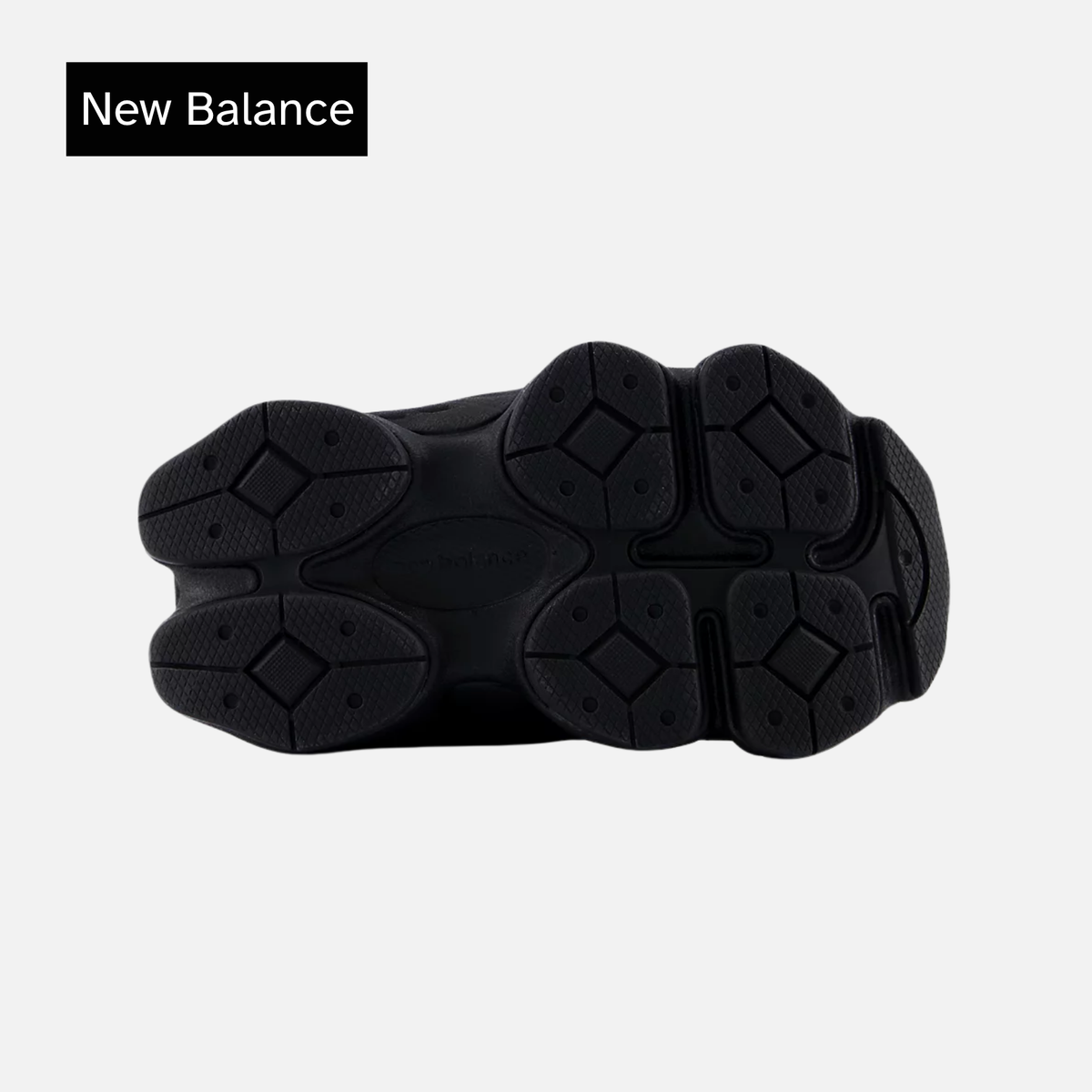 New Balance 9060 Toddler Triple Black Suede
