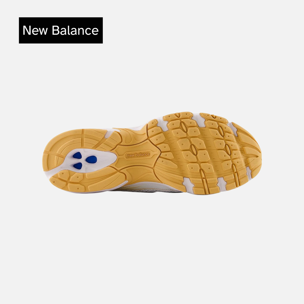 New Balance 740 White Indoor Court Ash Wood