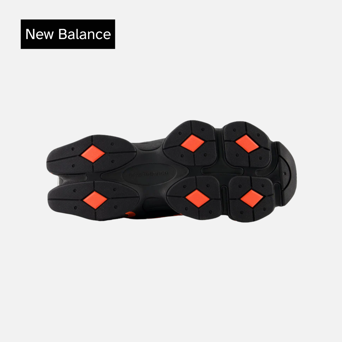 New Balance 9060 Black Washed Burgundy