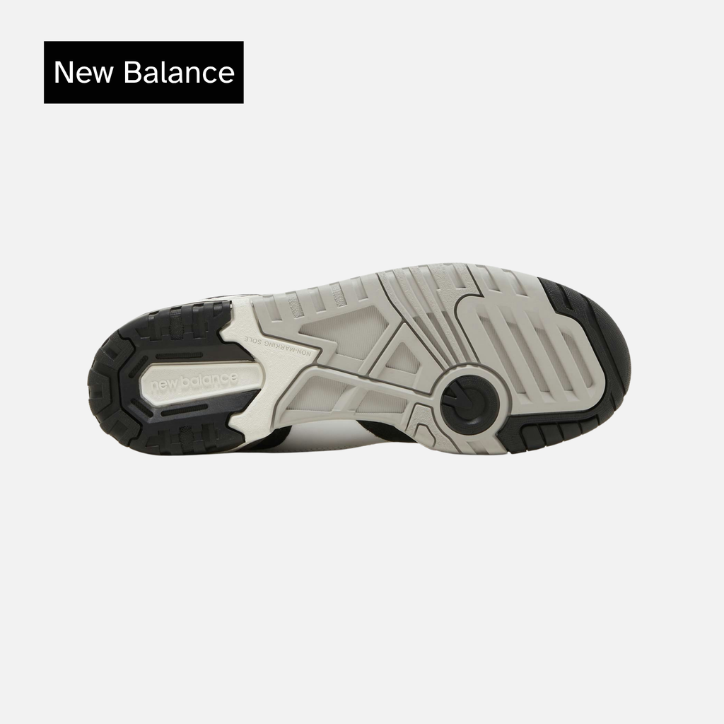 New Balance 550 Big Kid White Black Rain Cloud