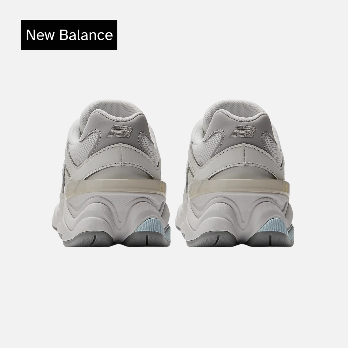 New Balance 9060 Little Kid Reflection Quarry Blue Lace Toggle	PV9060GL