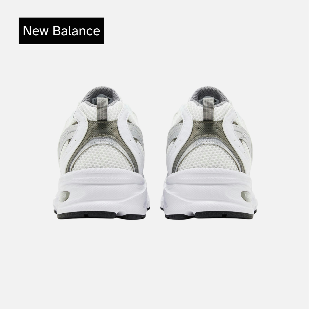 New Balance 530 White Metallic Silver