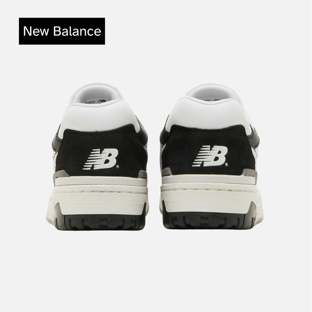 New Balance 550 Big Kid White Black Rain Cloud