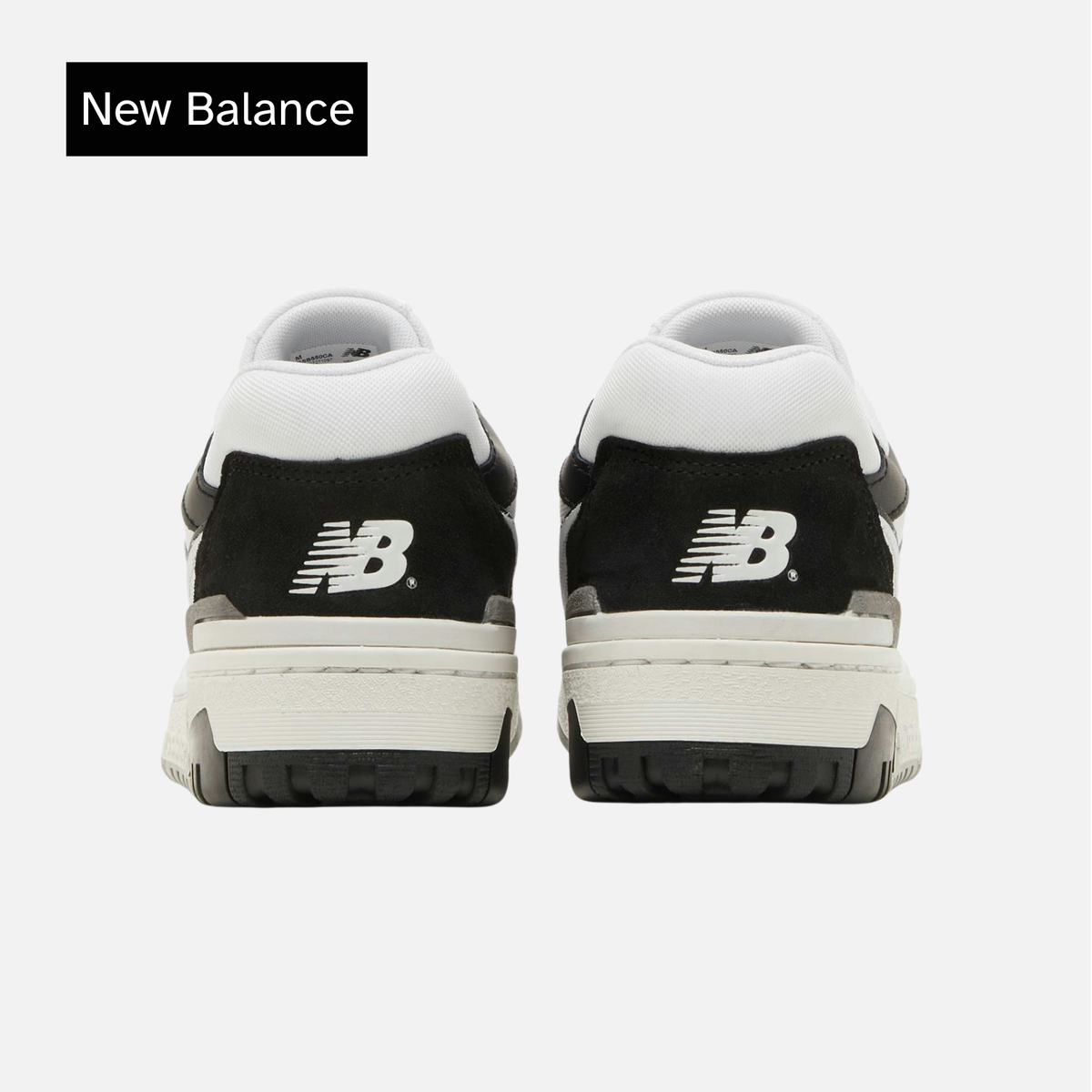 New Balance 550 Big Kid White Black Rain Cloud