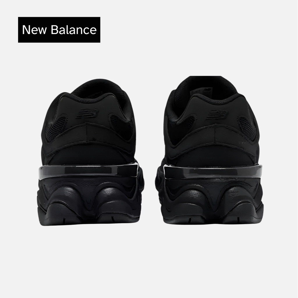 New Balance 9060 Big Kid Triple Black Suede