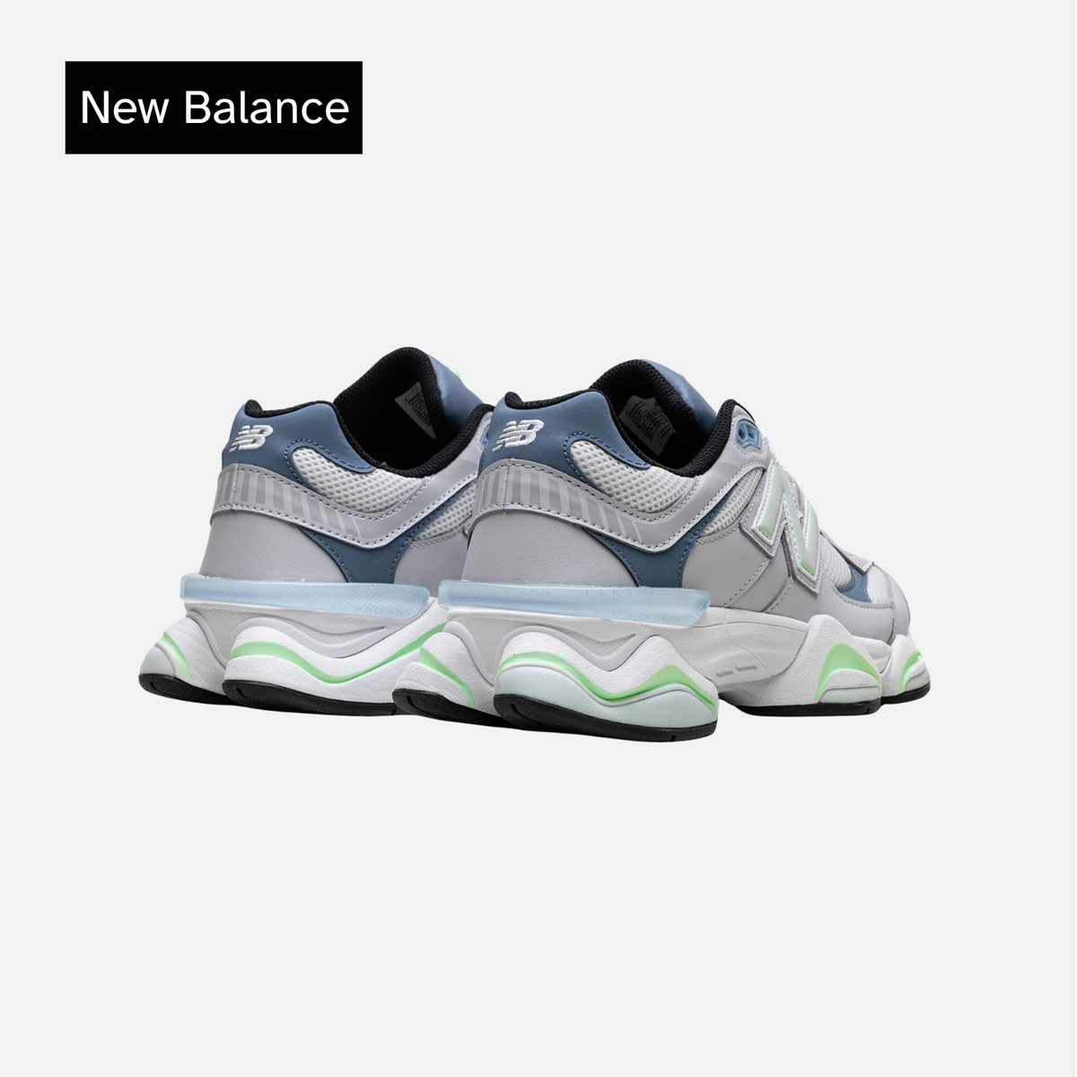 New Balance 9060 Grey Shoreline Blue