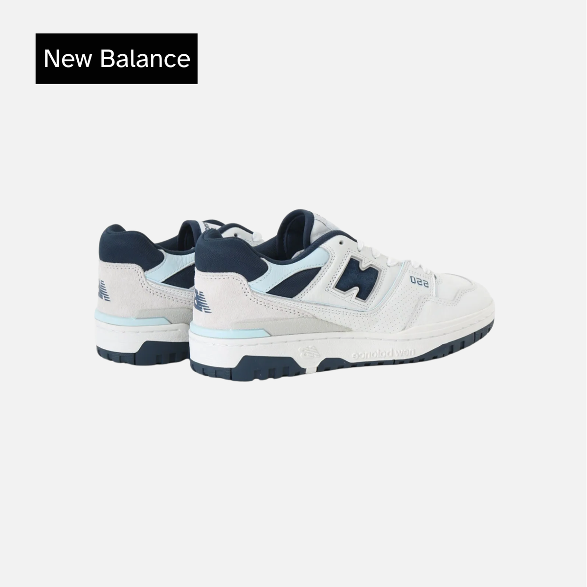New Balance 550 White Quarry Blue