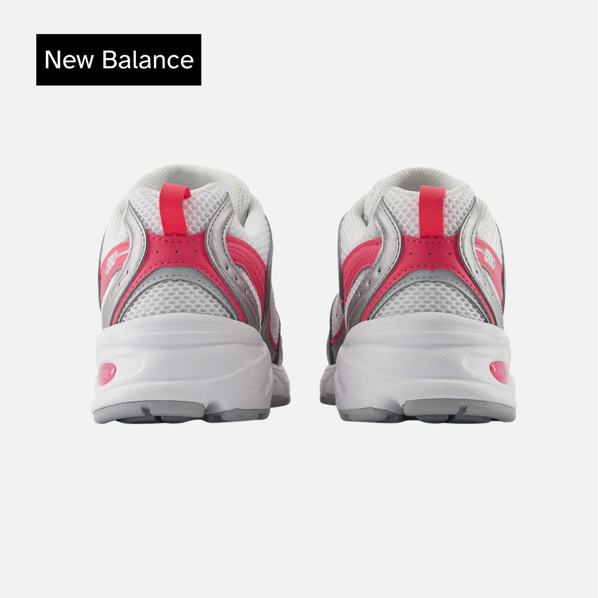 New Balance 530 Silver Metallic Dragon Berry