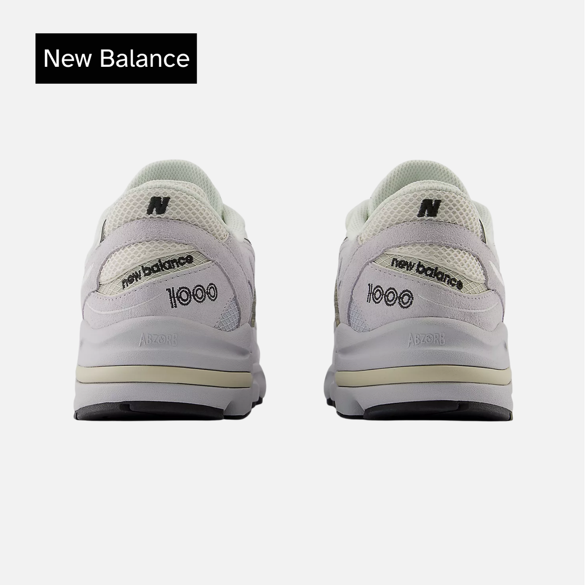 New Balance 1000 Pearl Grey Black