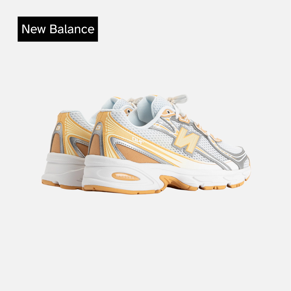 New Balance 740 White Indoor Court Ash Wood