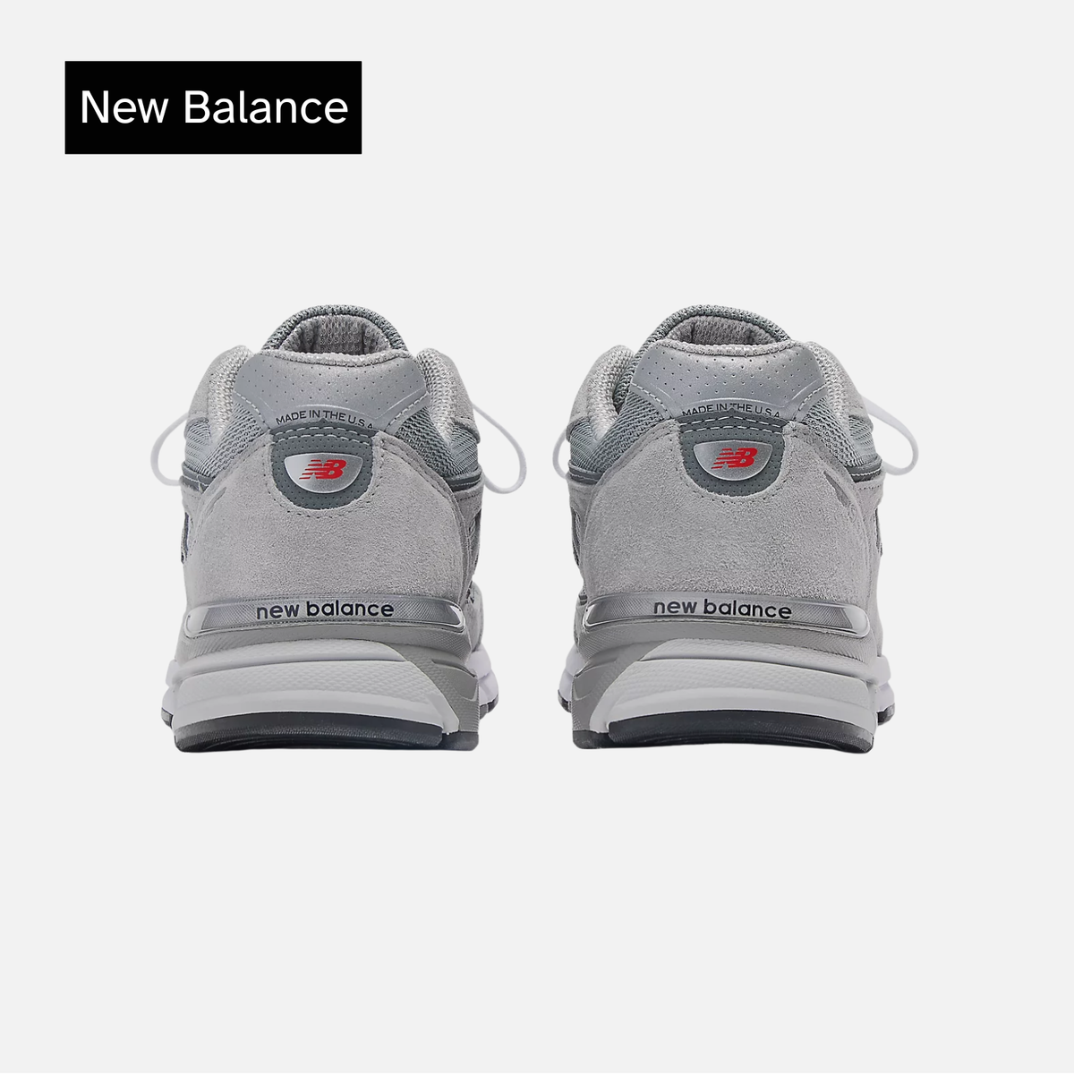 New Balance 990v4 Made in USA Grey Silver
