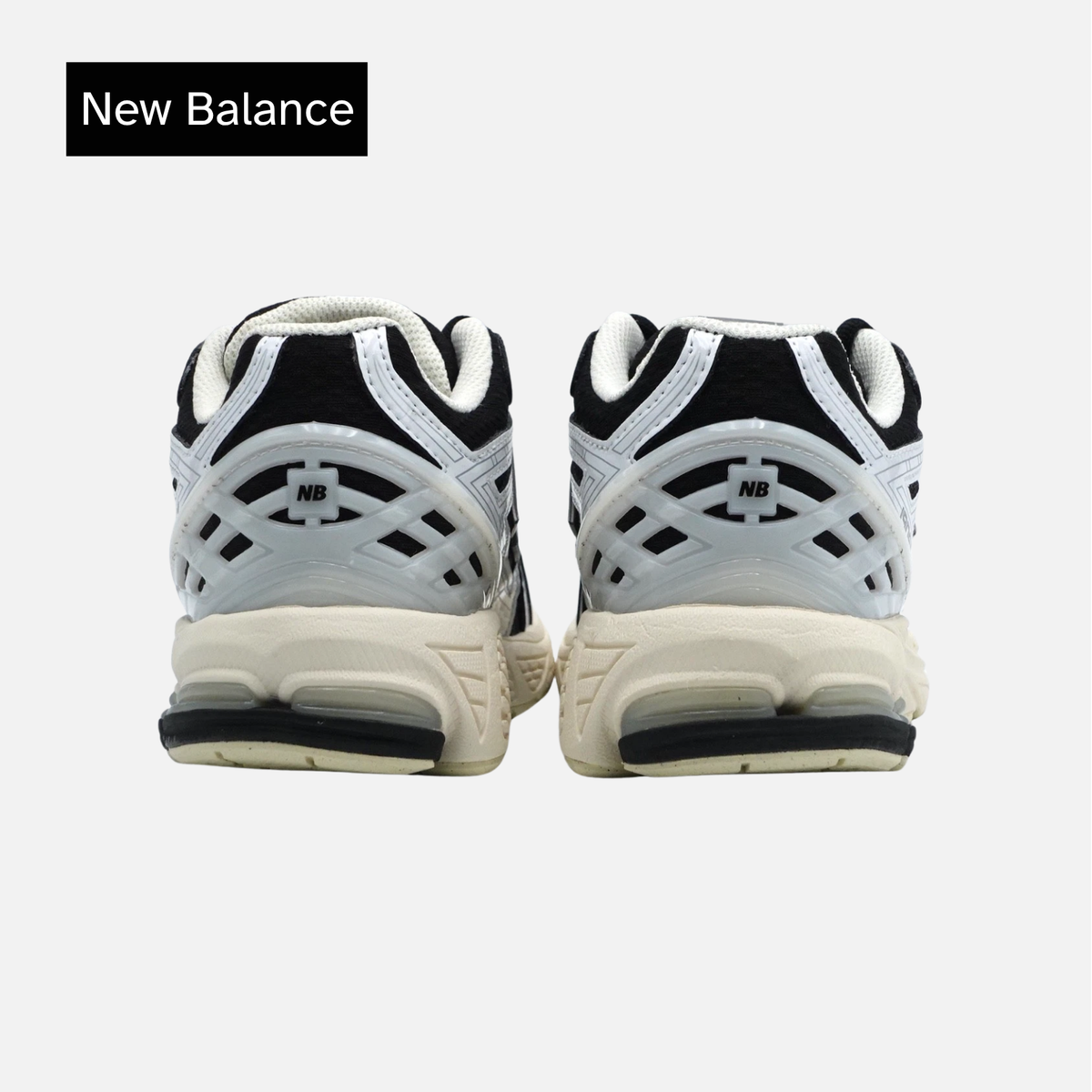 New Balance 1906 Big Kid White Black Silver