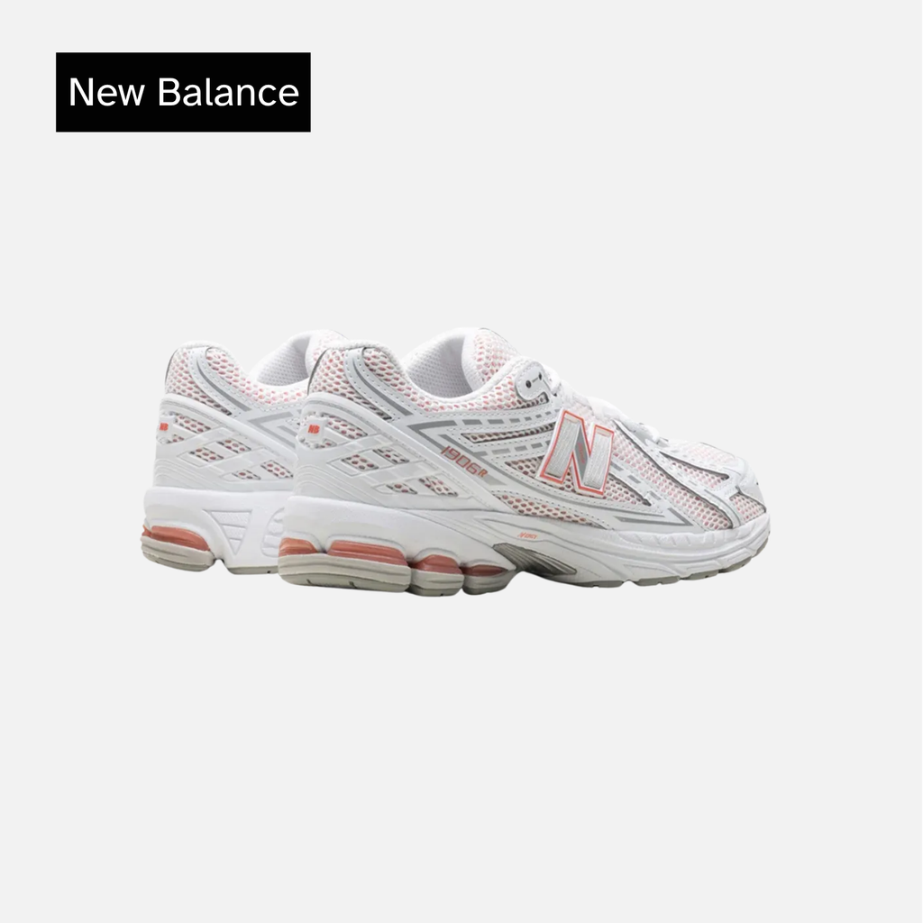 New Balance 1906R Big Kid White Sun Fade Red