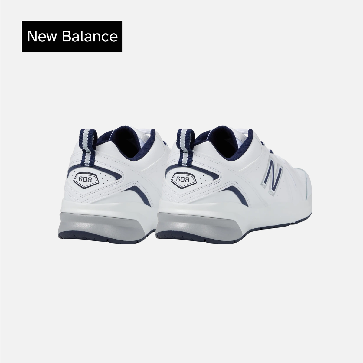 New Balance 608v5 White Black