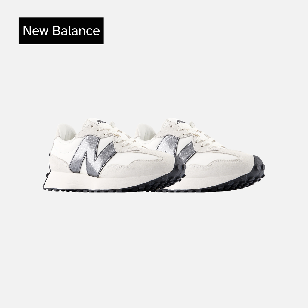 New Balance Wmns 327 White Dark Grey