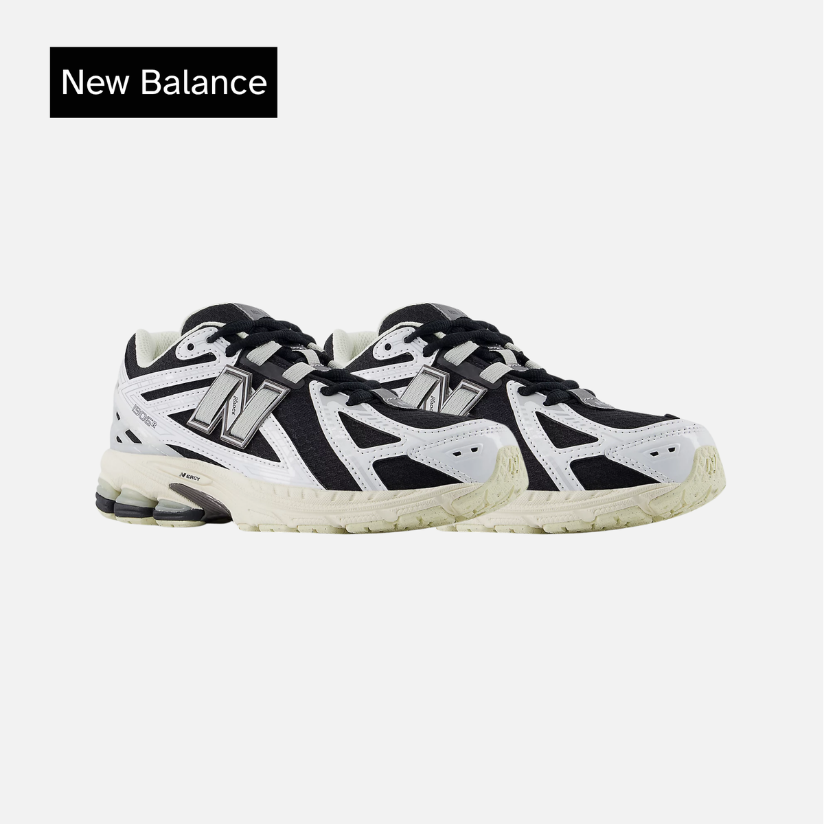 New Balance 1906 Big Kid White Black Silver