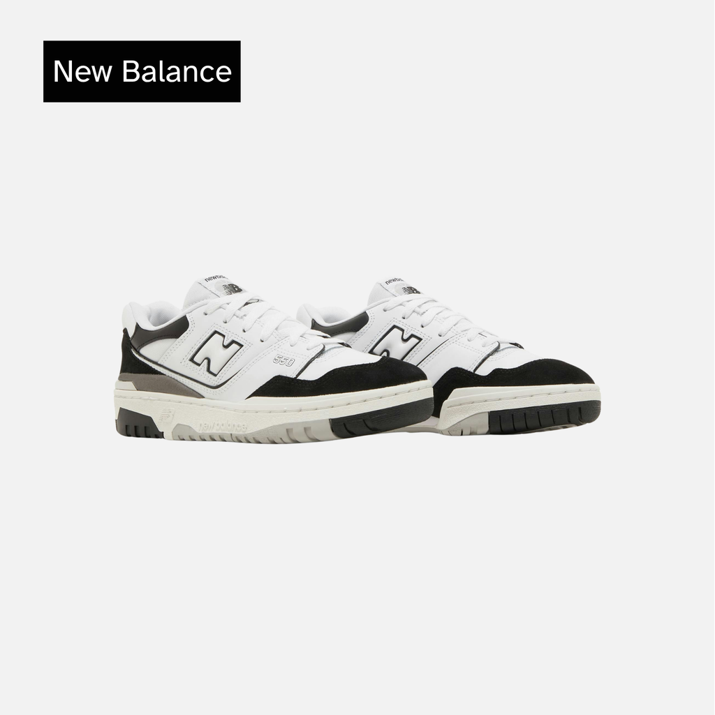 New Balance 550 Big Kid White Black Rain Cloud