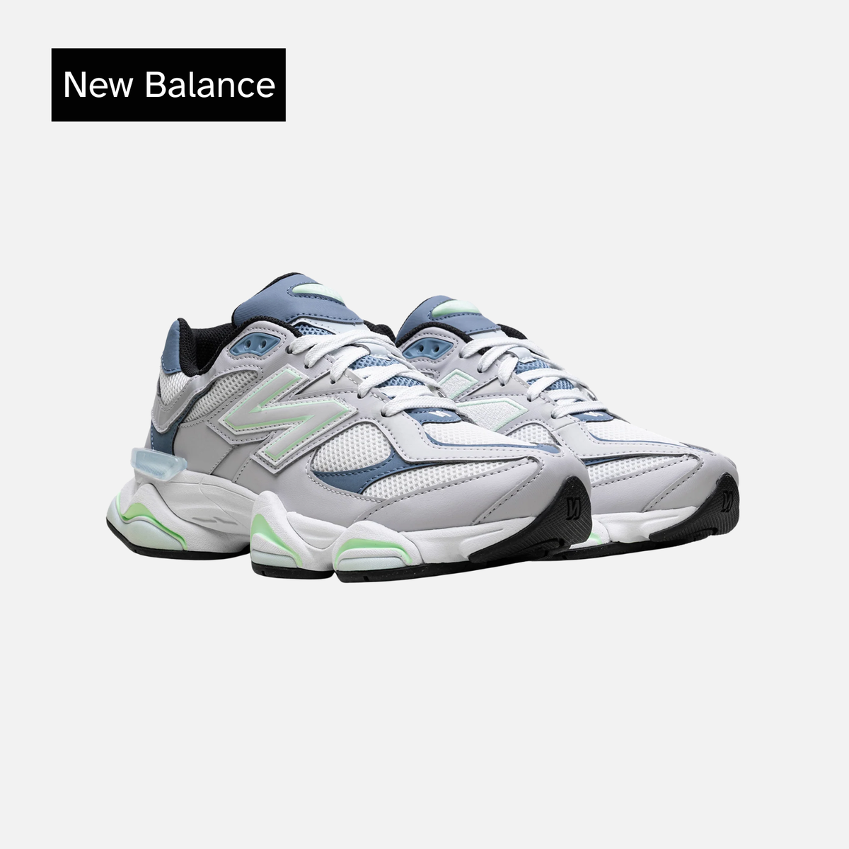 New Balance 9060 Grey Shoreline Blue