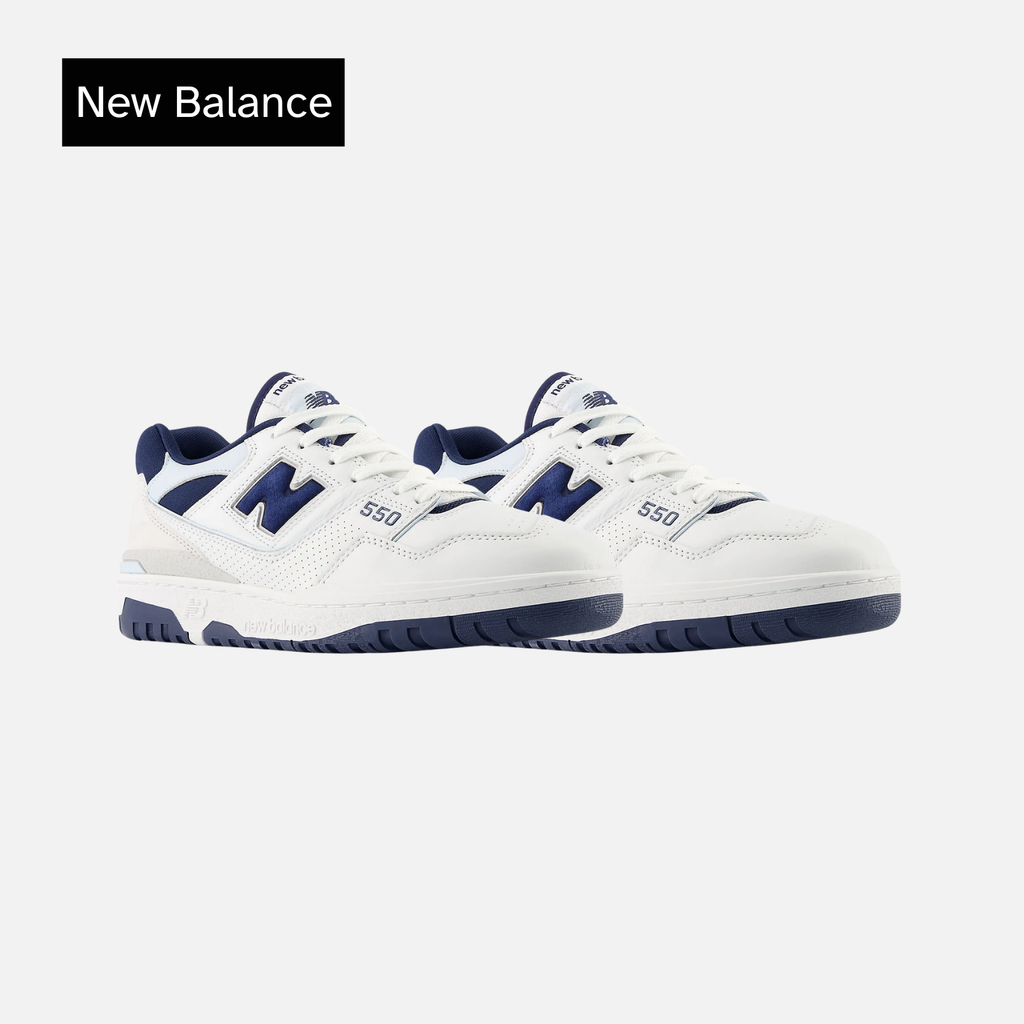 New Balance 550 White Quarry Blue